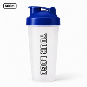 BPA-vrije shakebekers 600 ml bedrukken