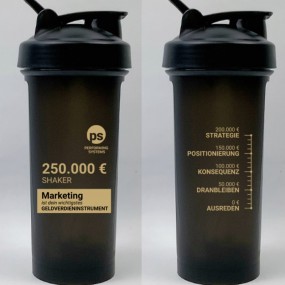 Shakebekers met logo voor bedrijven en sportscholen