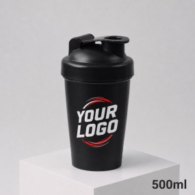Sport shakebekers 500 ml bedrukken met logo