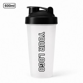 Fitness shakebekers 600 ml met logo