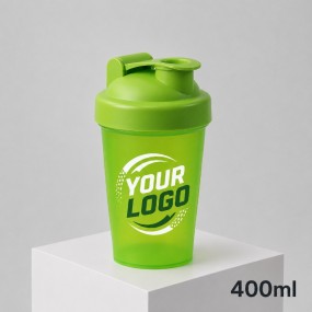 Sport shakebekers 400 ml bedrukken