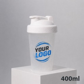 Sport shakebekers 400 ml bedrukken met logo