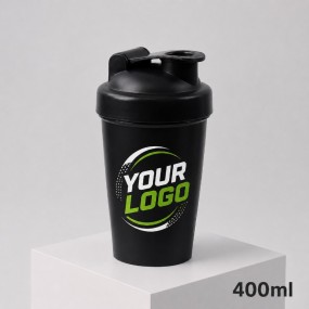 Sport shakebekers 400 ml bedrukken met logo