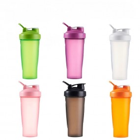 Transparante shakebekers bedrukken met logo